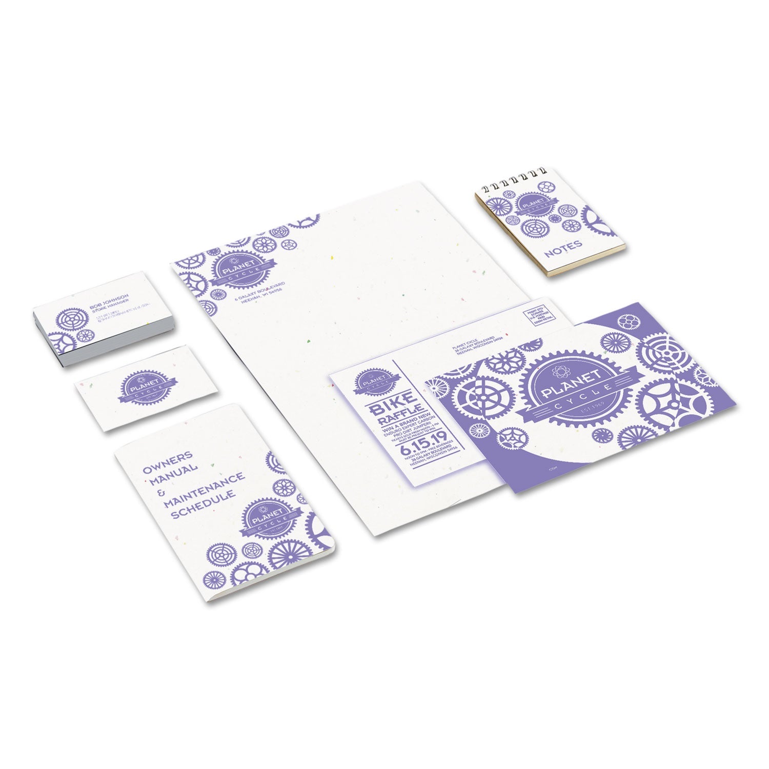 Astrobrights® Color Cardstock, 65 lb Cover Weight, 8.5 x 11, Stardust Flecked White, 250/Pack