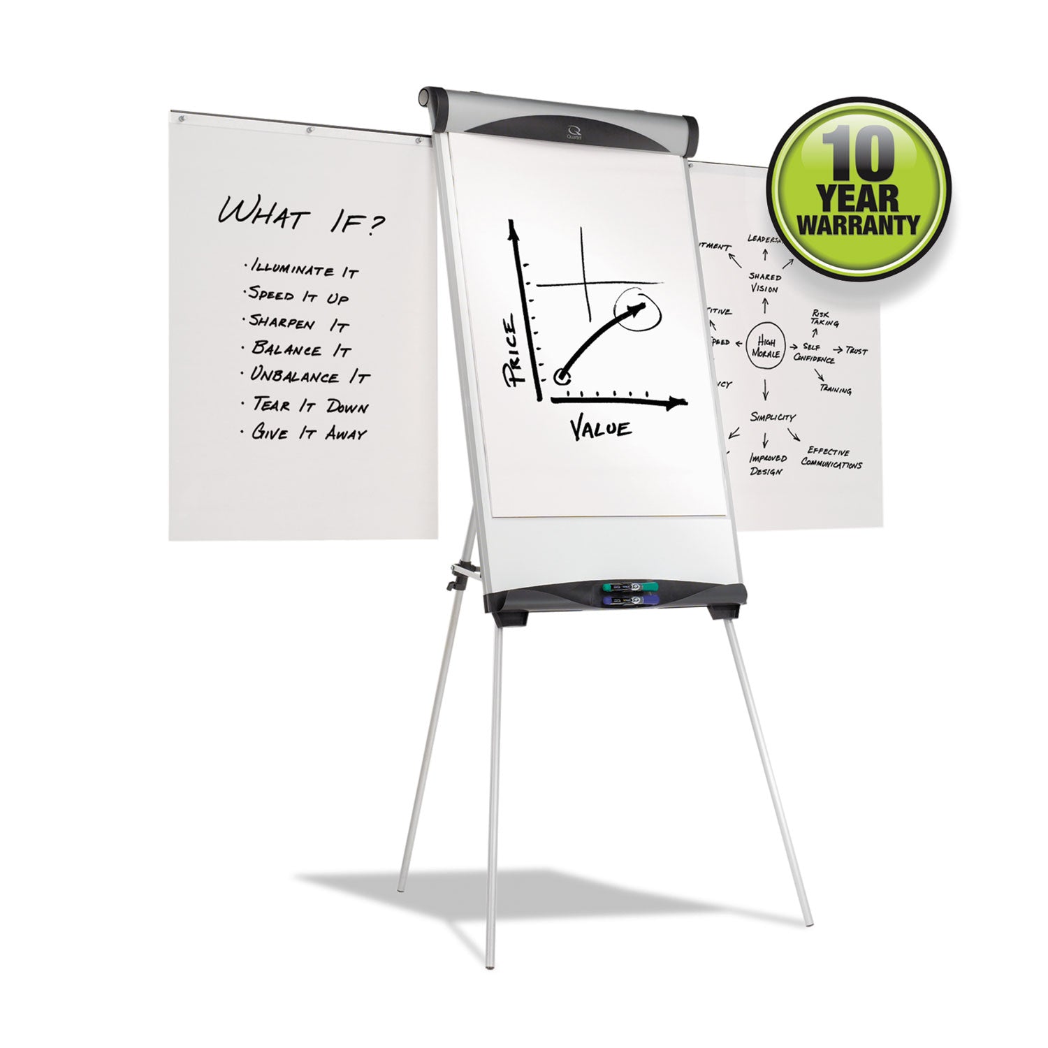 Quartet Euro Magnetic Presentation Easel | 27x39