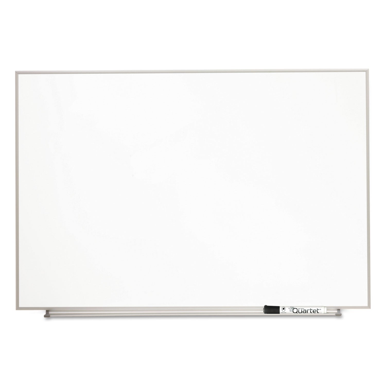 Quartet® Matrix Magnetic Boards, 34" x 23", White Surface, Satin Aluminum Frame