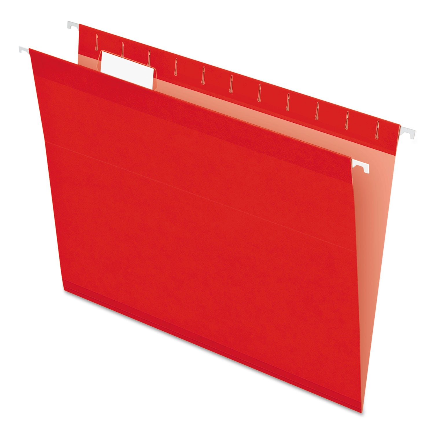 Colored Reinforced Hanging Folders | Red
