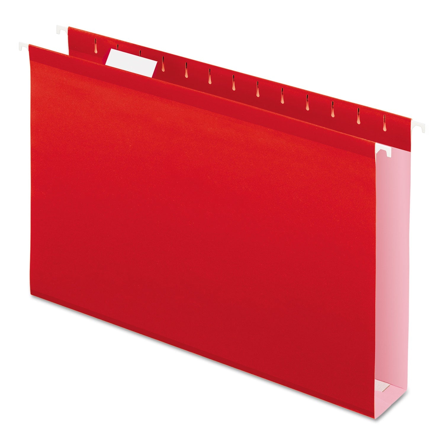 Extra Capacity Hanging File Folders | Red