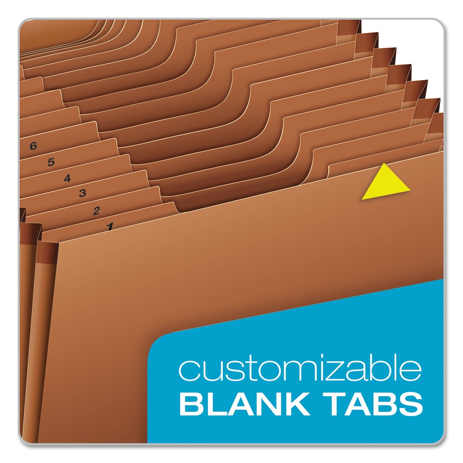 Pendaflex® Heavy-Duty Expanding File with Reinforced Flap, 21 Sections, Elastic Cord Closure, 1/3-Cut Tabs, Legal Size, Redrope