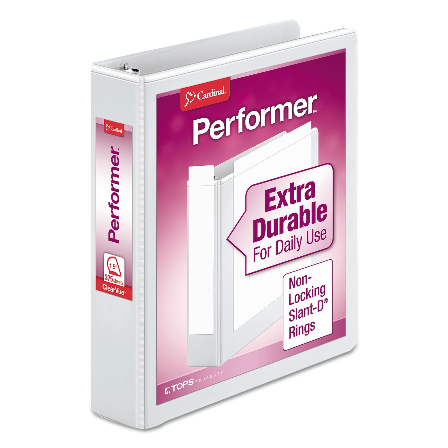 1.5" Slant-D Ring Binder | Performer Series