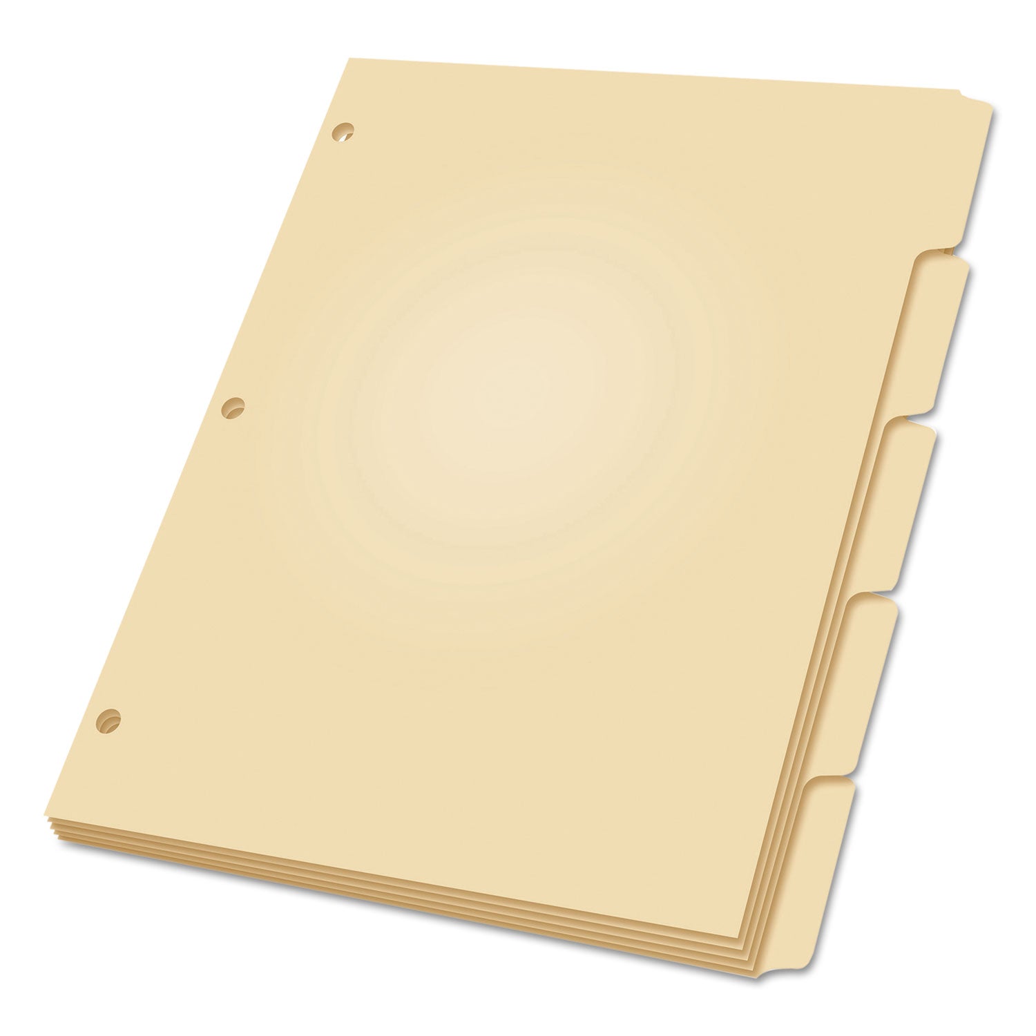 Oxford Write-On Tab Dividers | 5-Tab 20 Sets