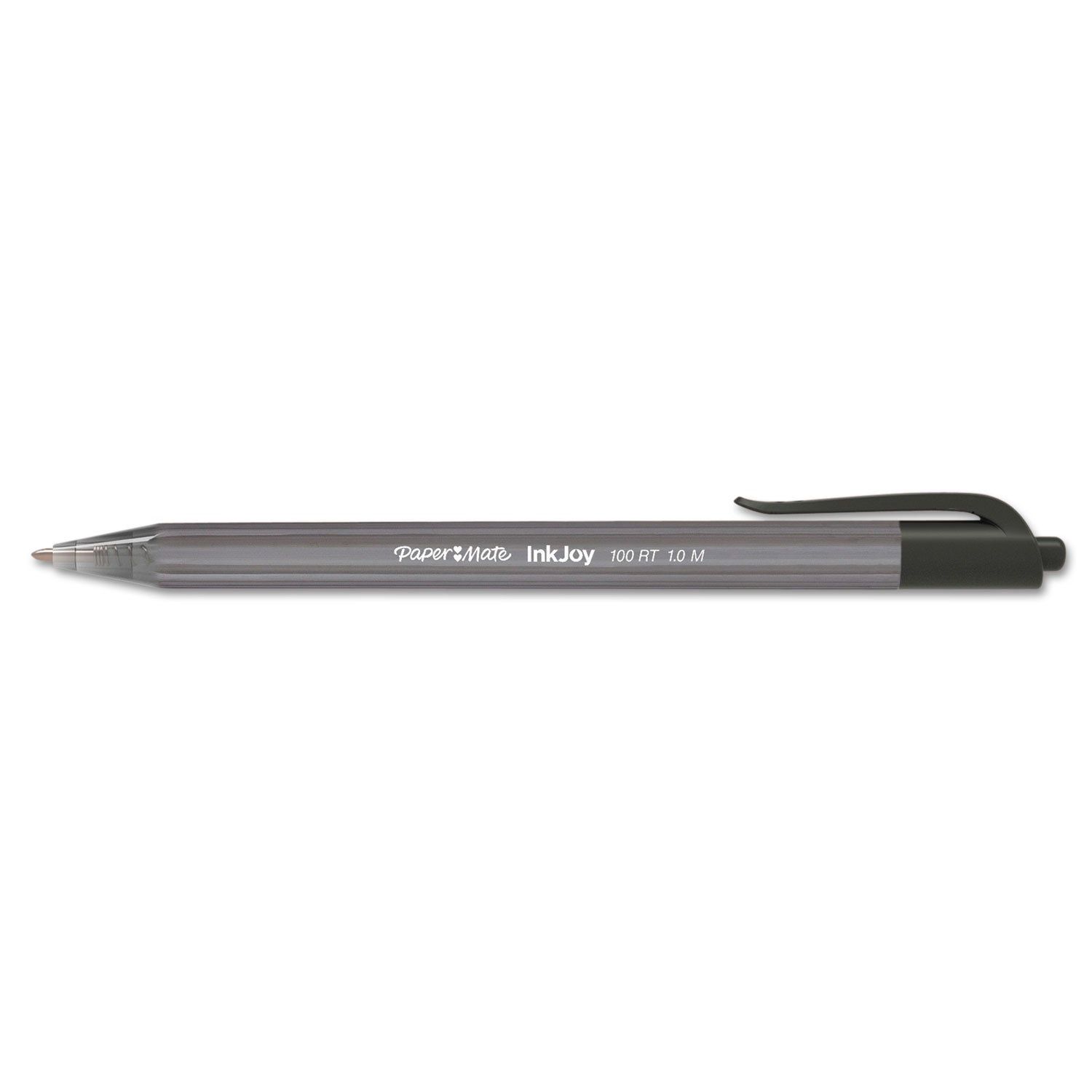 Paper Mate® InkJoy 100 RT Ballpoint Pen, Retractable, Medium 1 mm, Assorted Ink and Barrel Colors, 20/Pack