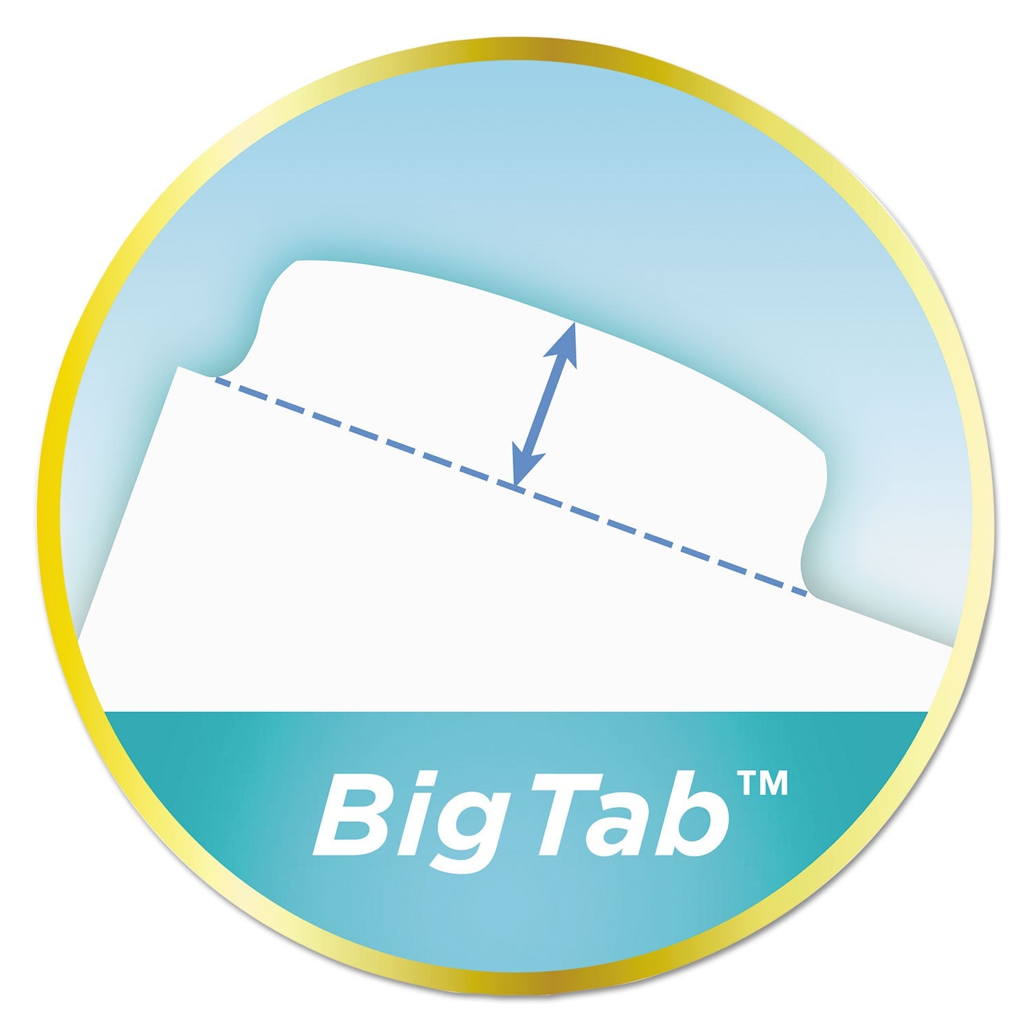 Avery® Big Tab Ultralast Plastic Dividers, 5-Tab, 11 X 8.5, Assorted, 1 Set