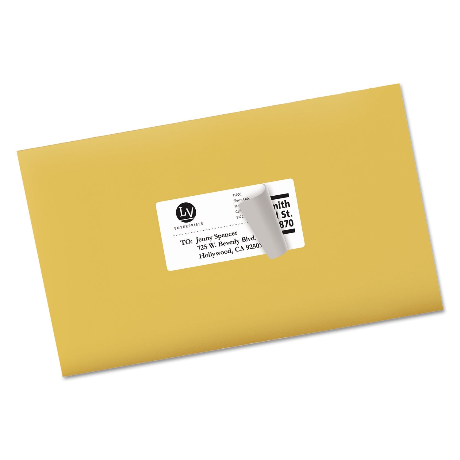 Avery® Shipping Labels W/ Trueblock Technology, Laser Printers, 2 X 4, White, 10/sheet, 100 Sheets/box