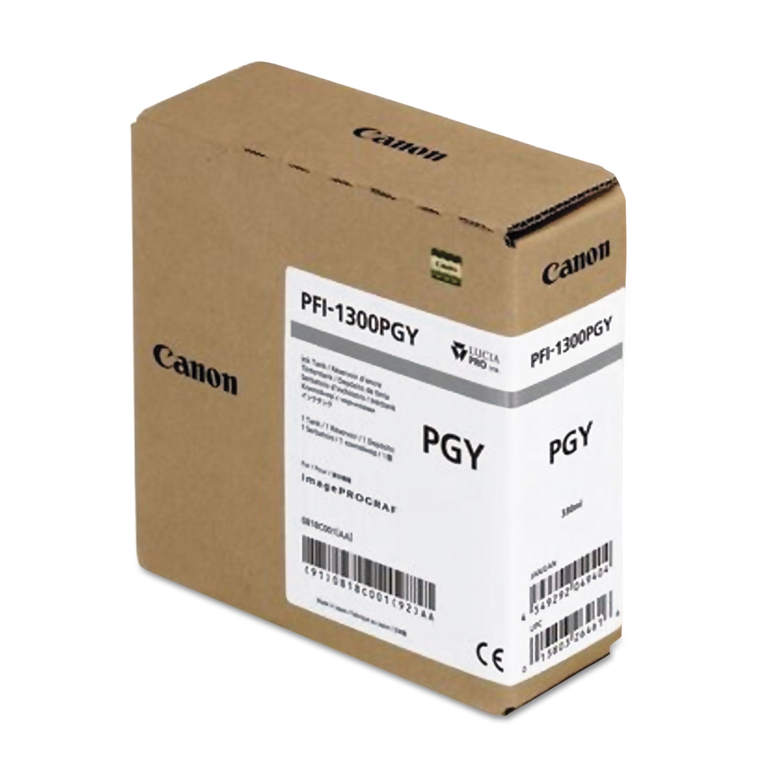 Canon® 0818C001AA (PFI-1300) Ink, Photo Gray