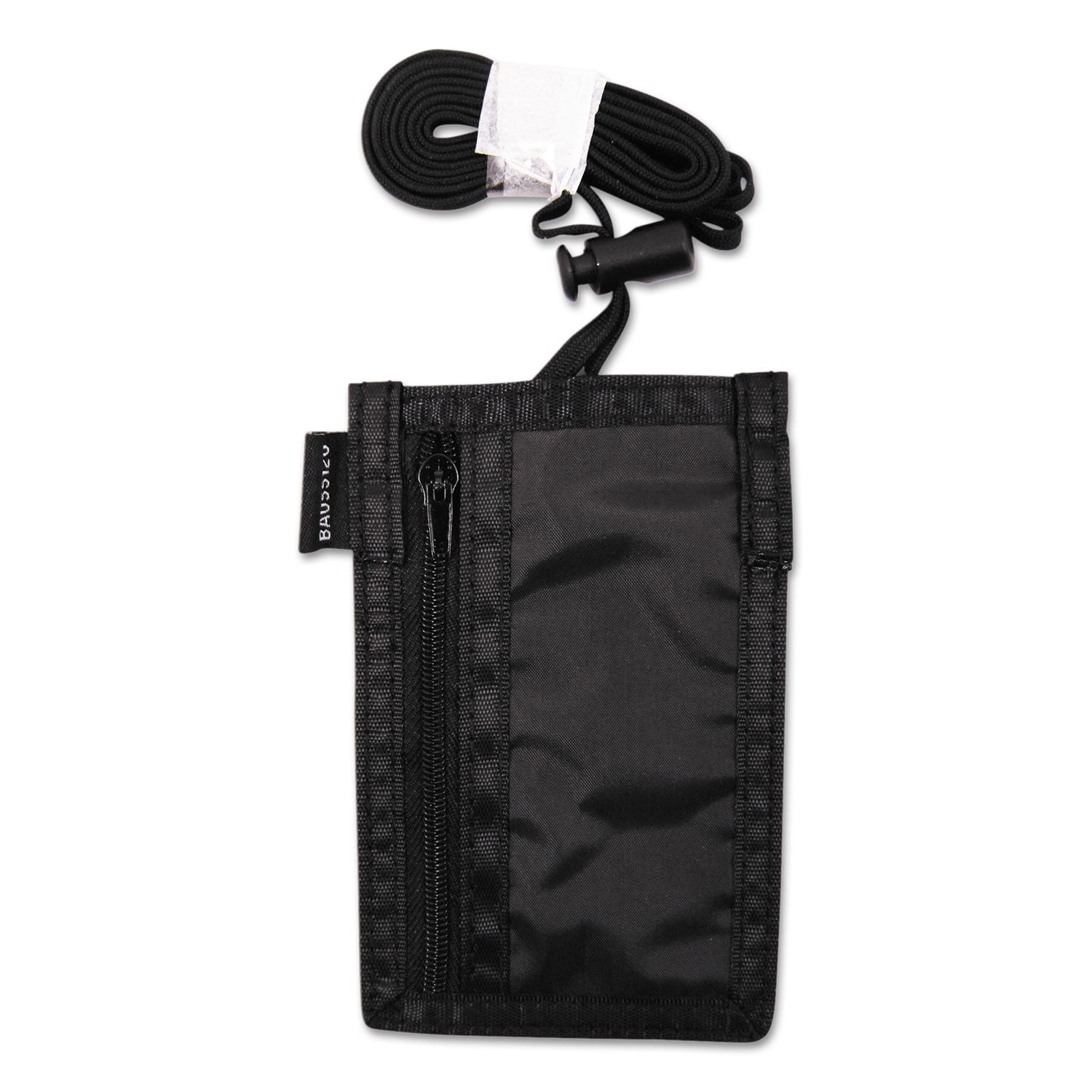 SICURIX® Sicurix Id Neck Pouch, Vertical, 3 X 4 3/4, Black