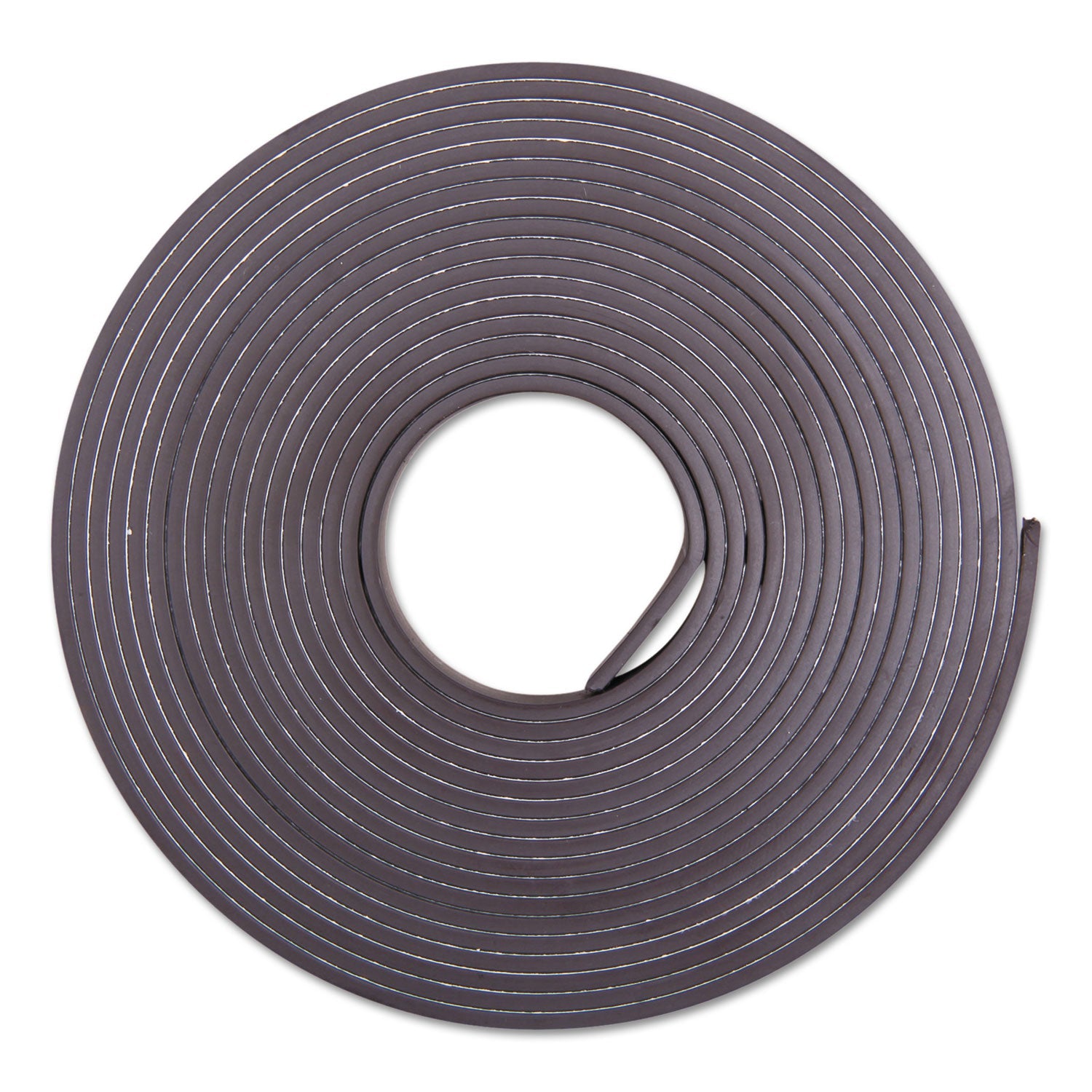 Adhesive-Backed Magnetic Tape | 0.5"x10' | Black