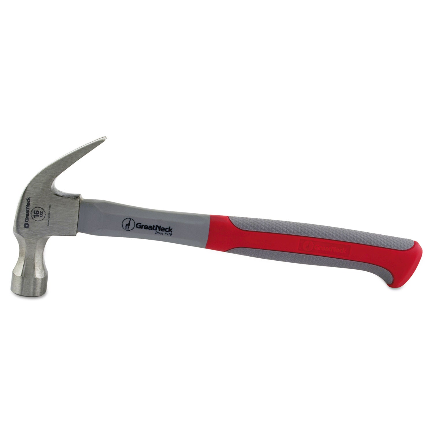 16oz Claw Hammer | Fiberglass Handle, Great Neck®