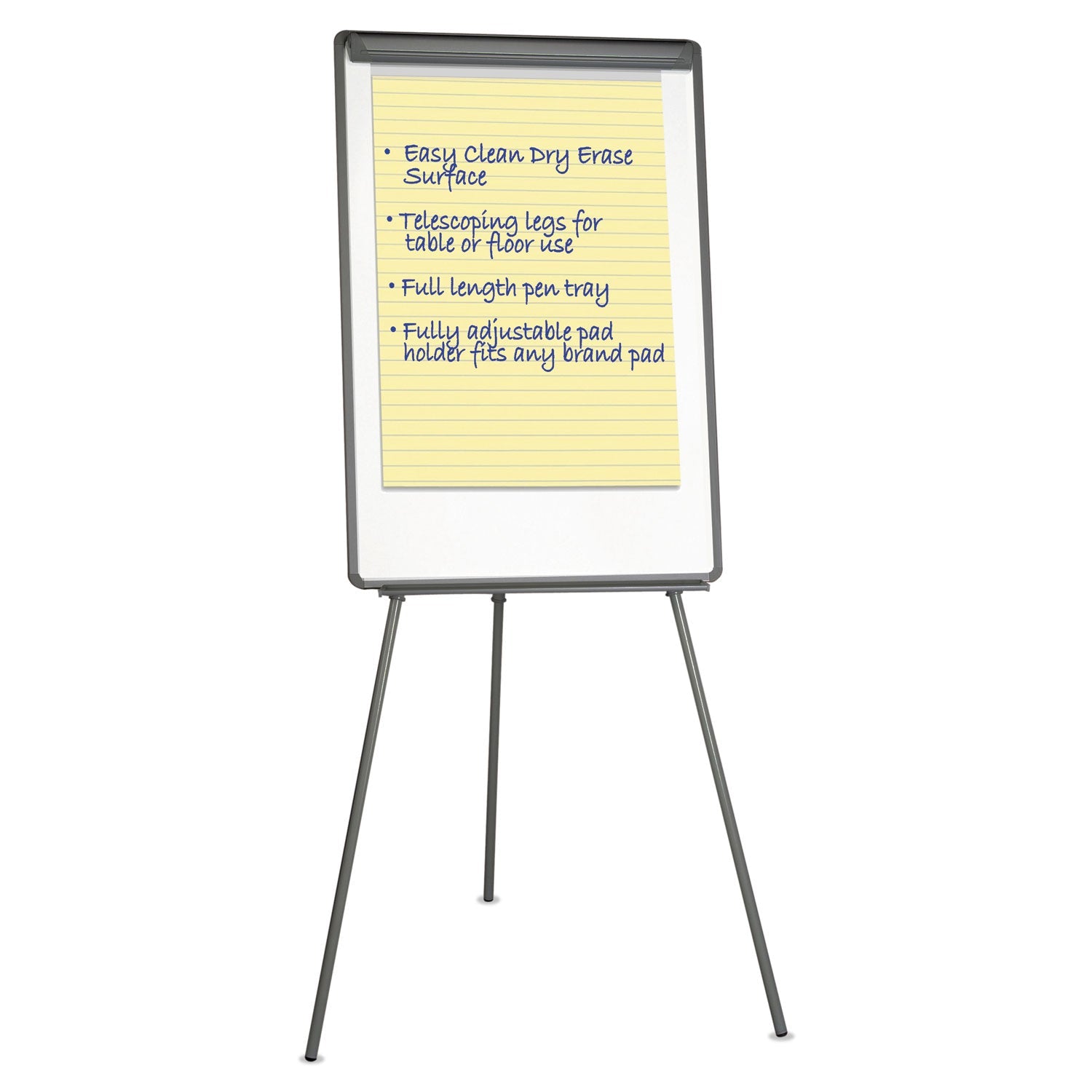 Dry Erase Board with Tripod Easel | 29x41