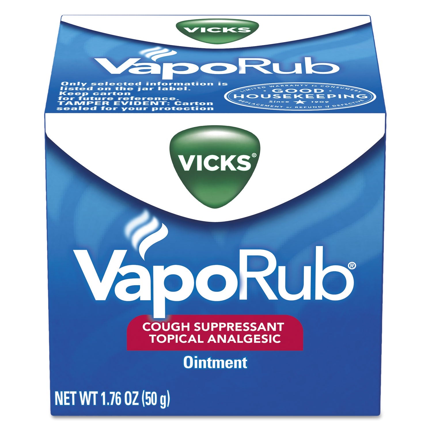 Vicks® Vaporub, 1.76 Oz Jar, 36/carton