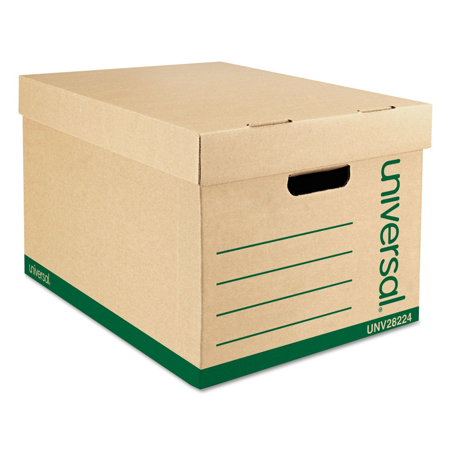 Recycled Heavy-Duty Record Storage Box | 12/Carton