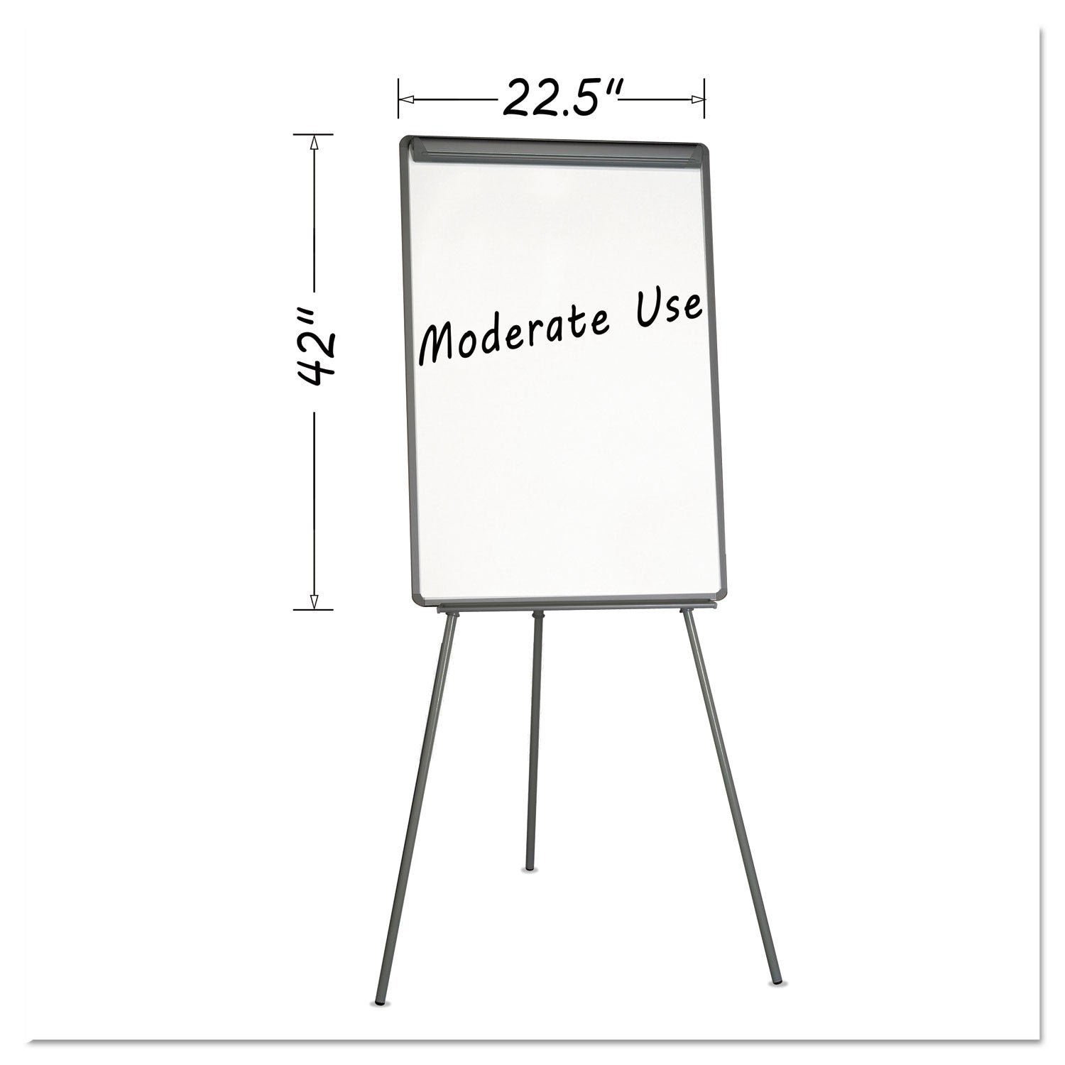 Basic Tripod Melamine Presentation Easel | Portable