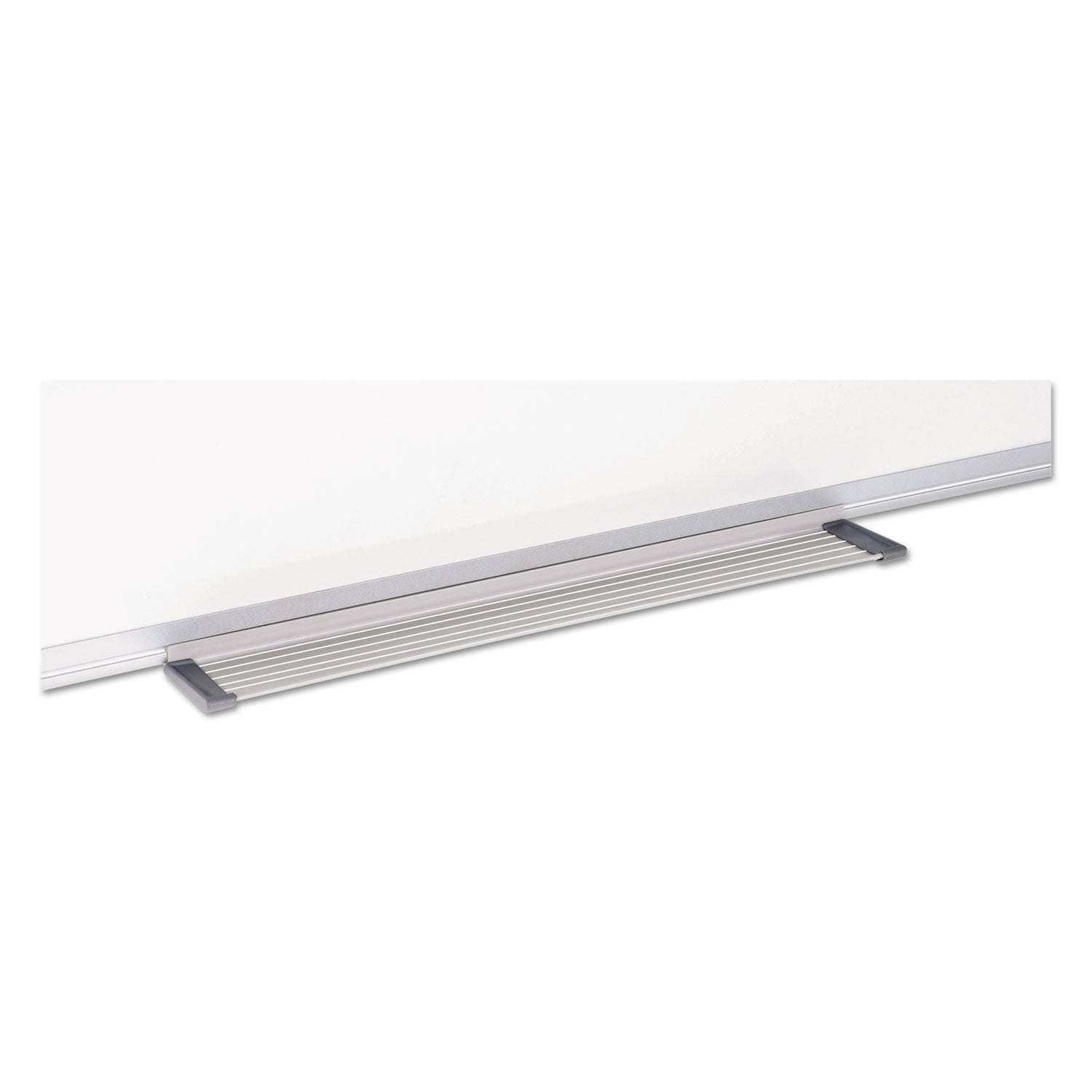 MasterVision® Porcelain Value Dry Erase Board, 48" x 72", White Surface, Satin Aluminum Frame