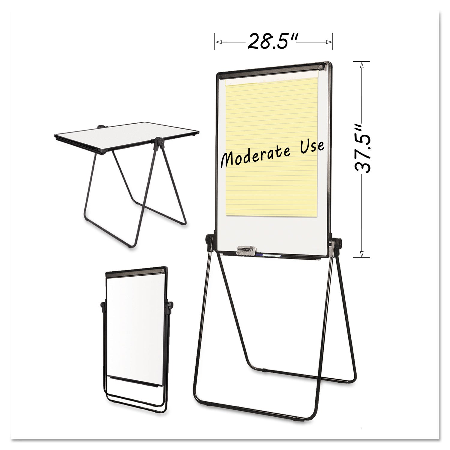 Melamine Easel that Folds to a Table | 2-in-1