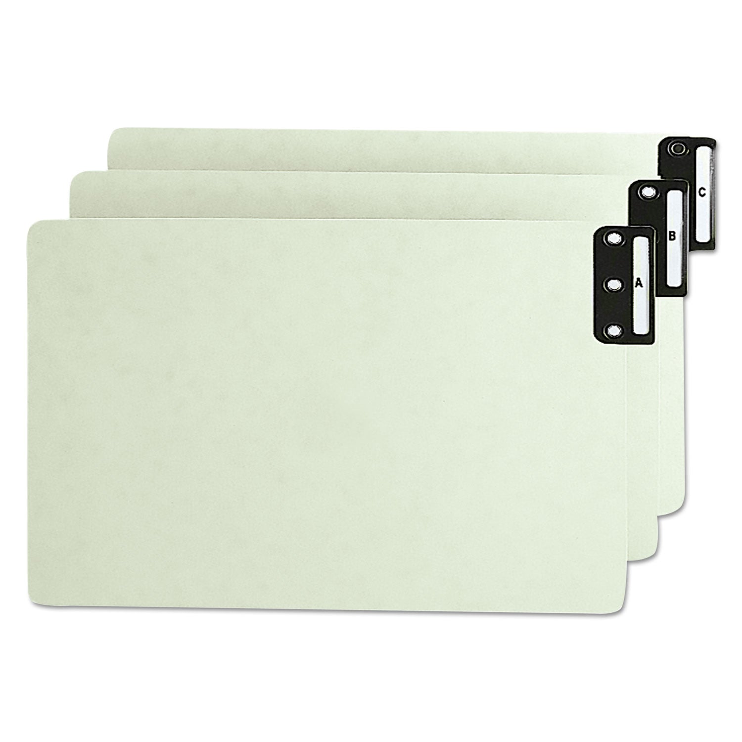Recycled End Tab Pressboard Guides | A-Z Legal