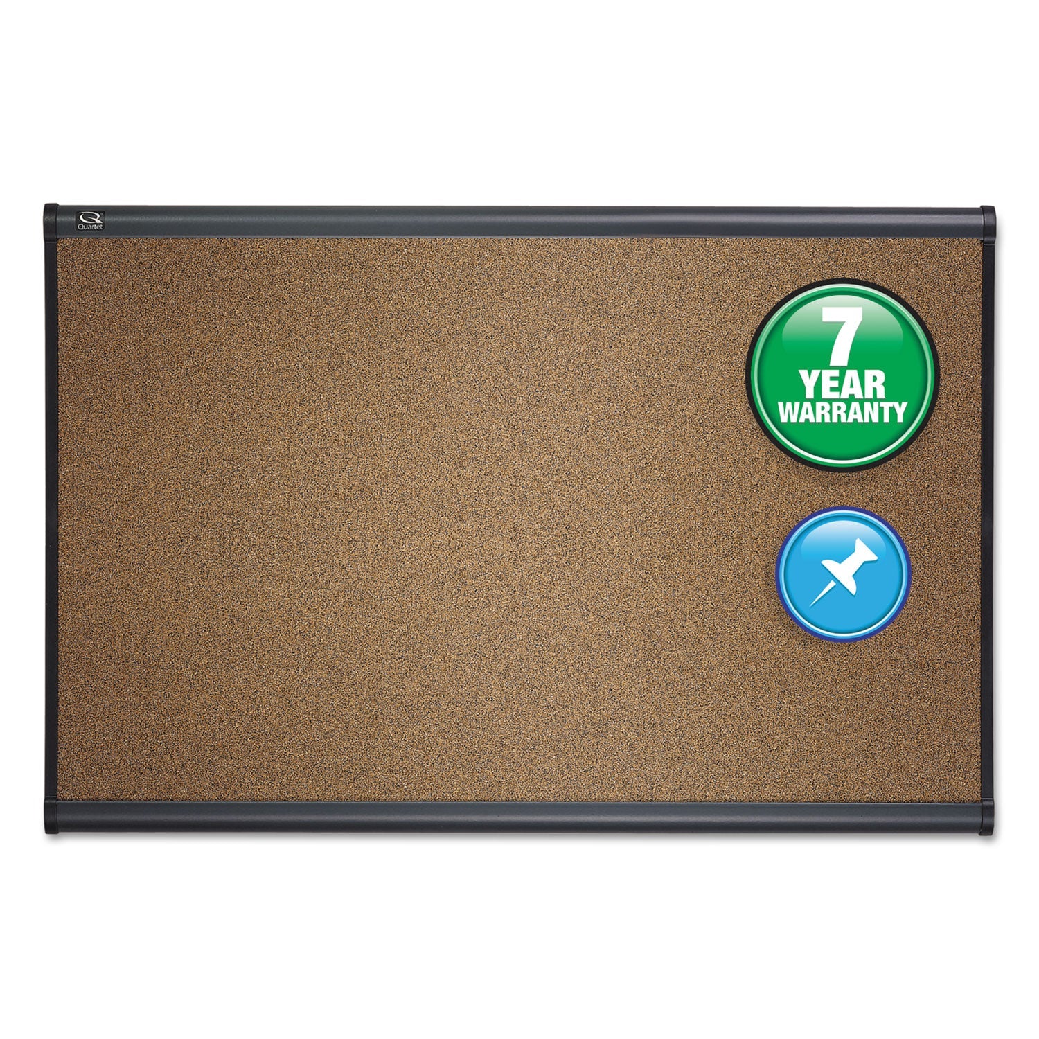 Quartet Prestige Colored Cork Bulletin Board