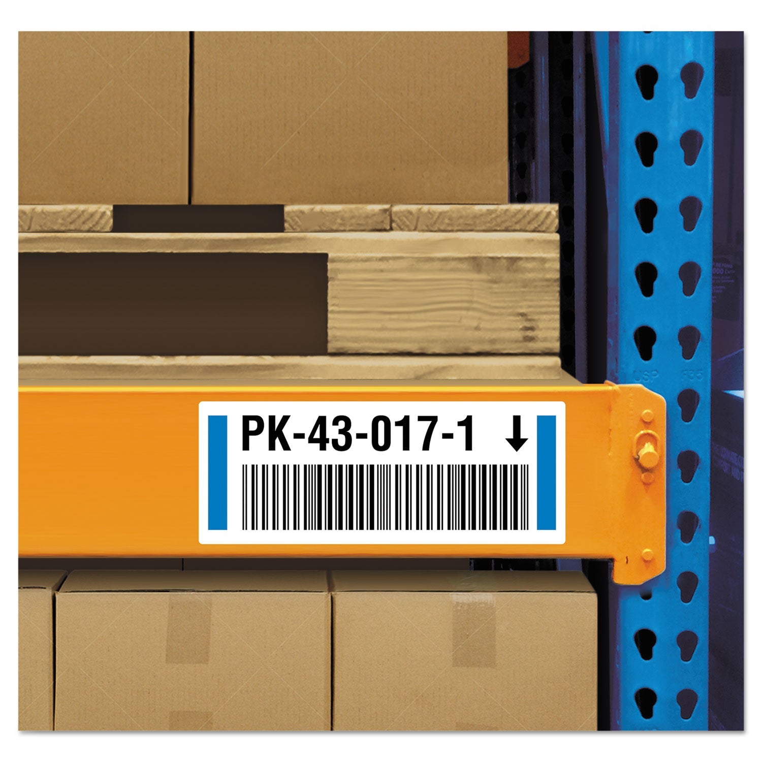 Avery® Durable Permanent Id Labels With Trueblock Technology, Laser Printers, 3.25 X 8.38, White, 3/sheet, 50 Sheets/pack