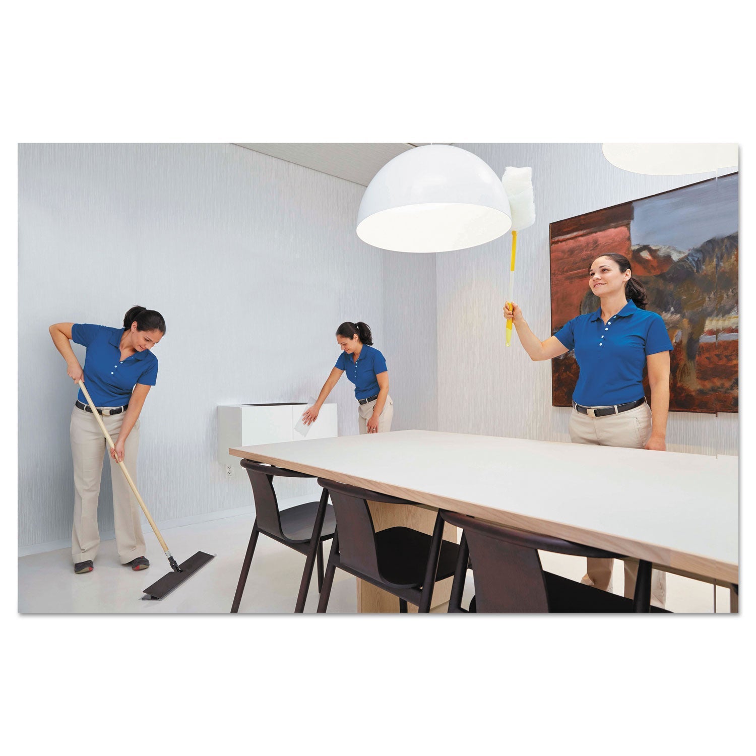 3M™ Easy Trap Duster, 8" X 30 Ft, White, 60 Sheet Roll
