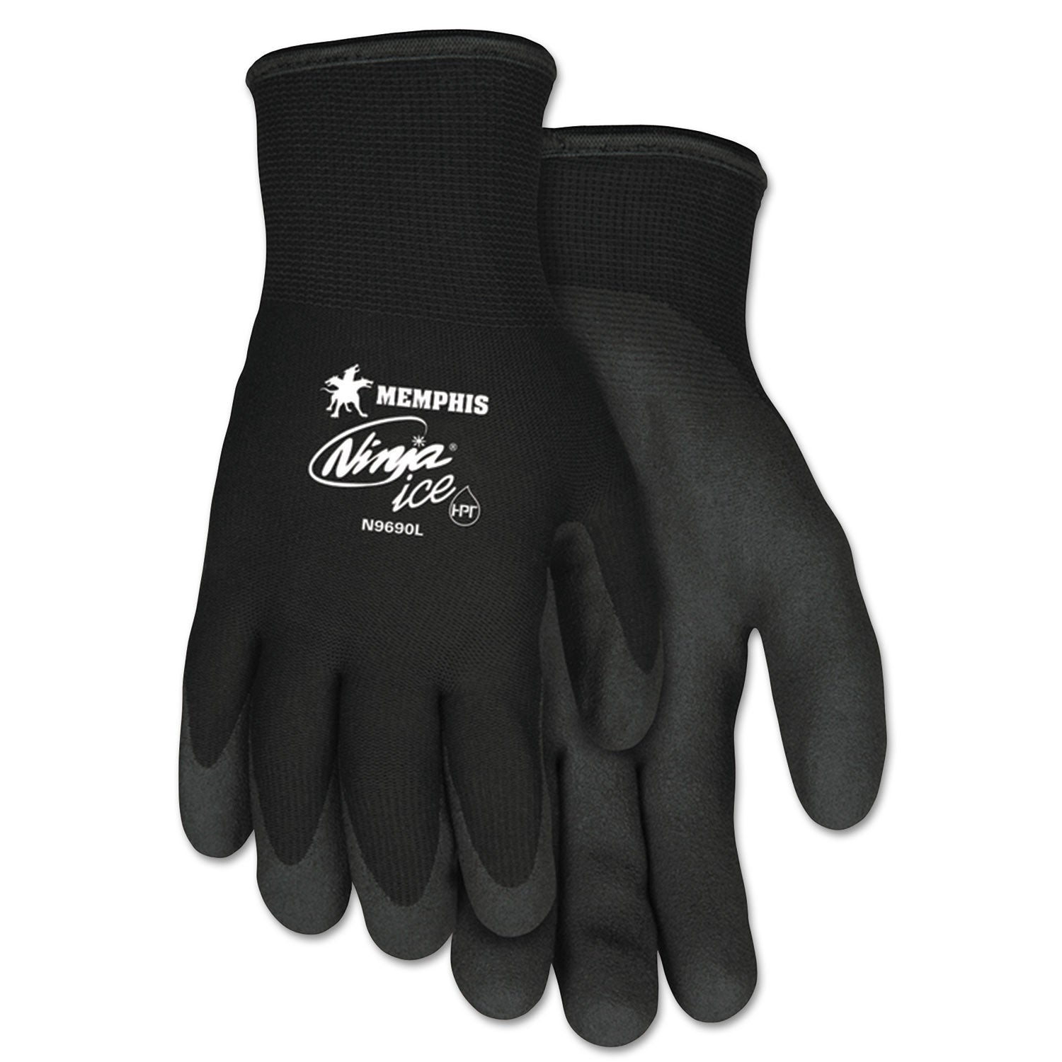 MCR™ Safety Ninja Ice Gloves, Black, Large
