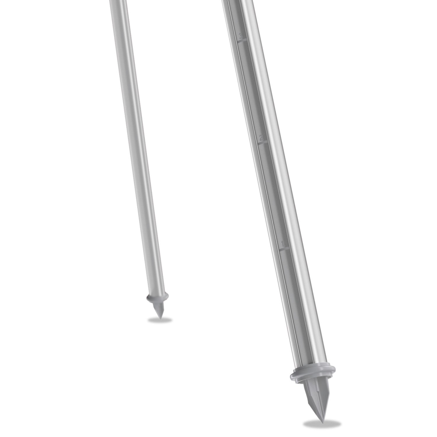Quartet® Aluminum Heavy-Duty Display Easel, 38" To 66" High, Aluminum, Silver