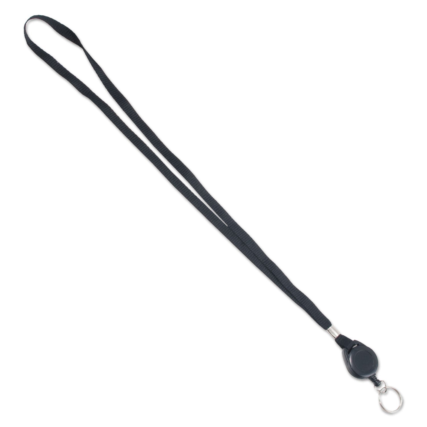 Lanyards with Retractable ID Reels | 12-Pack