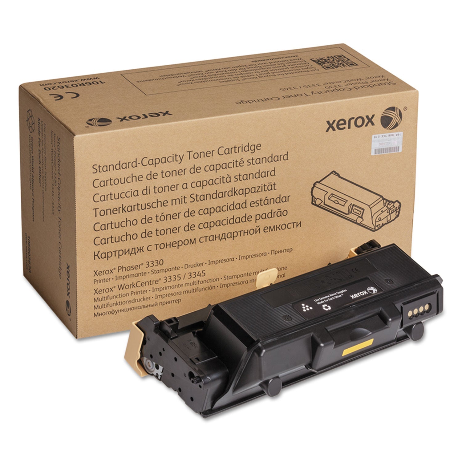 Toner | 2,600 Pages | Black | Xerox® 106r03620