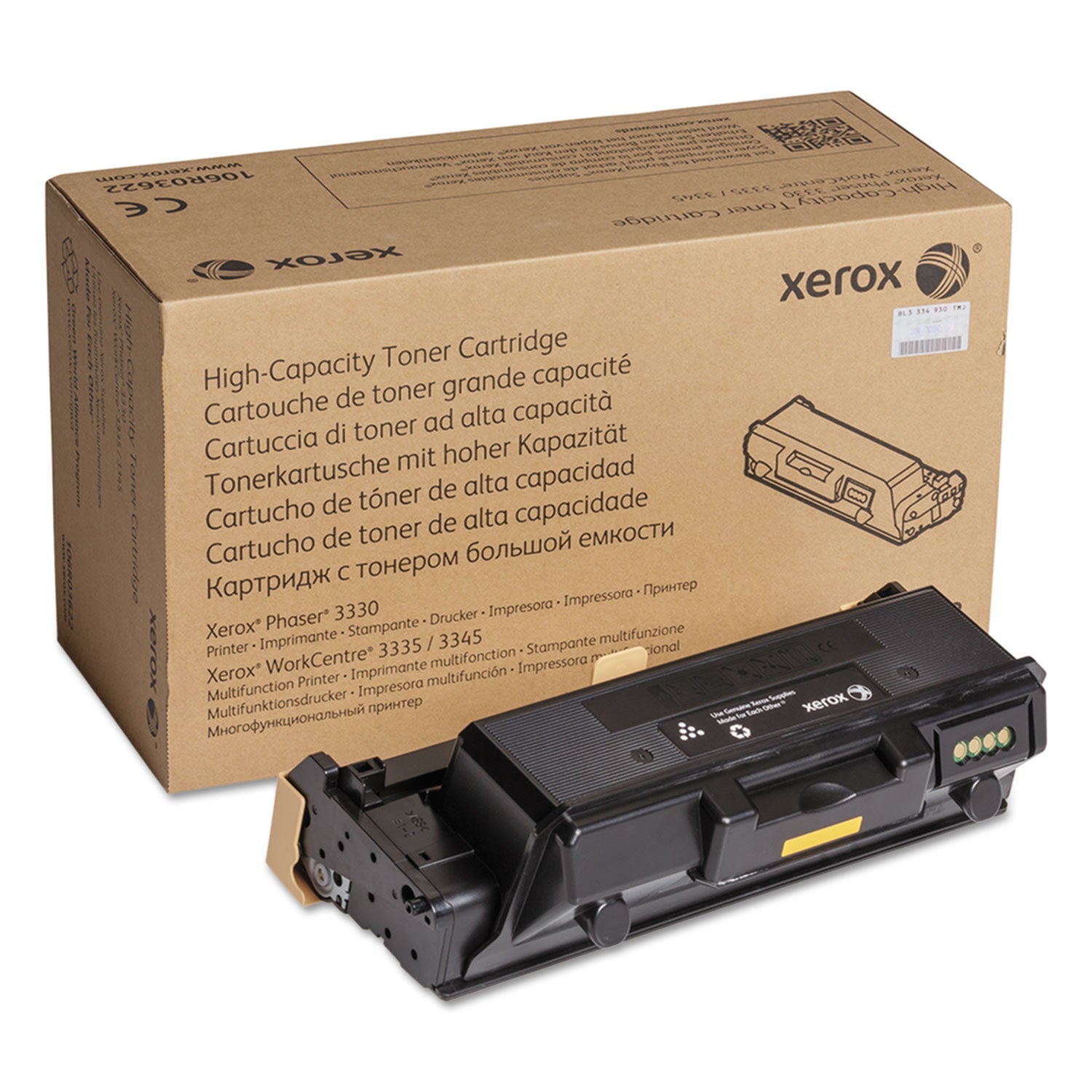 Xerox 106R03622 Toner | Black, 8,500 Pages