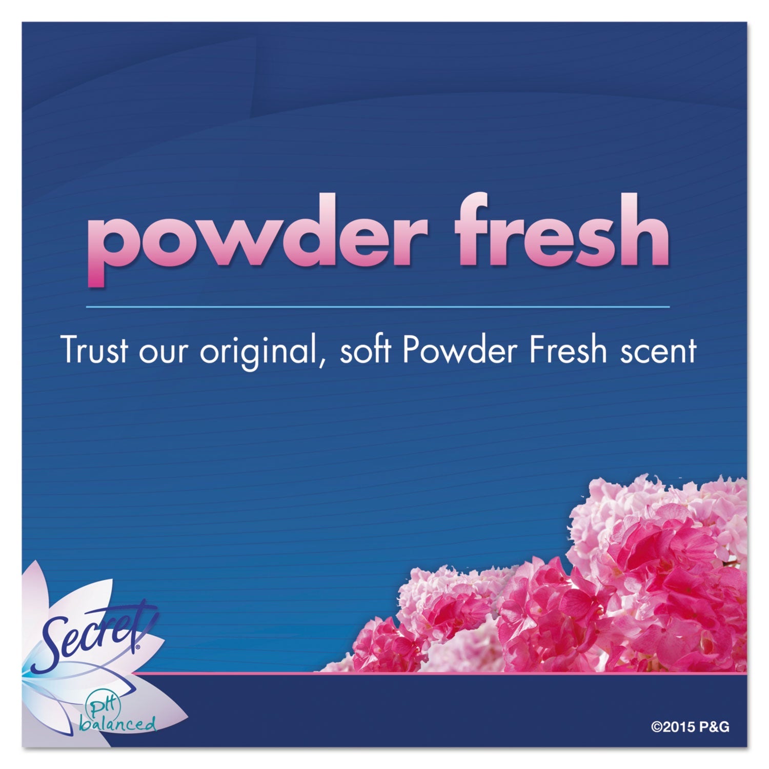 Secret® Invisible Solid Anti-Perspirant And Deodorant, Powder Fresh, 0.5 Oz Stick, 24/carton