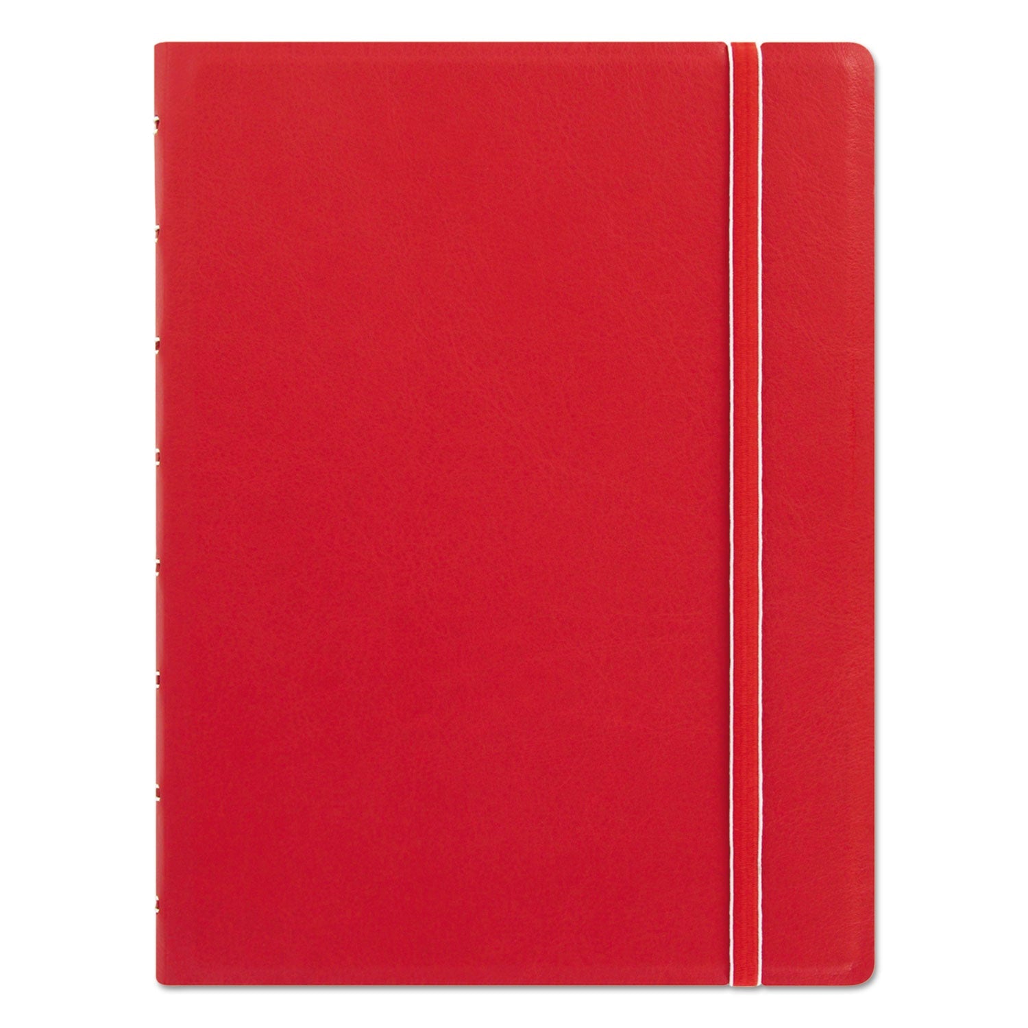 Filofax® Notebook, 1-Subject, Medium/College Rule, Red Cover, (112) 8.25 x 5.81 Sheets - Bloom Skins