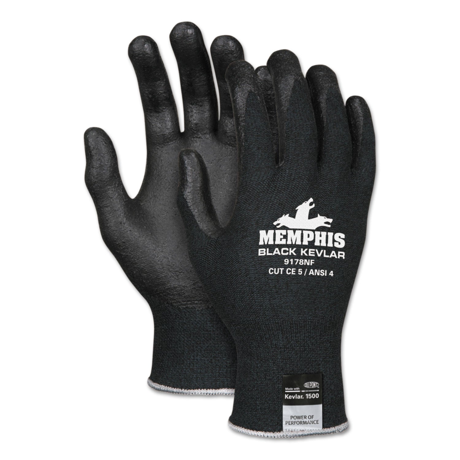Kevlar Gloves | X-Large Black Nitrile Foam