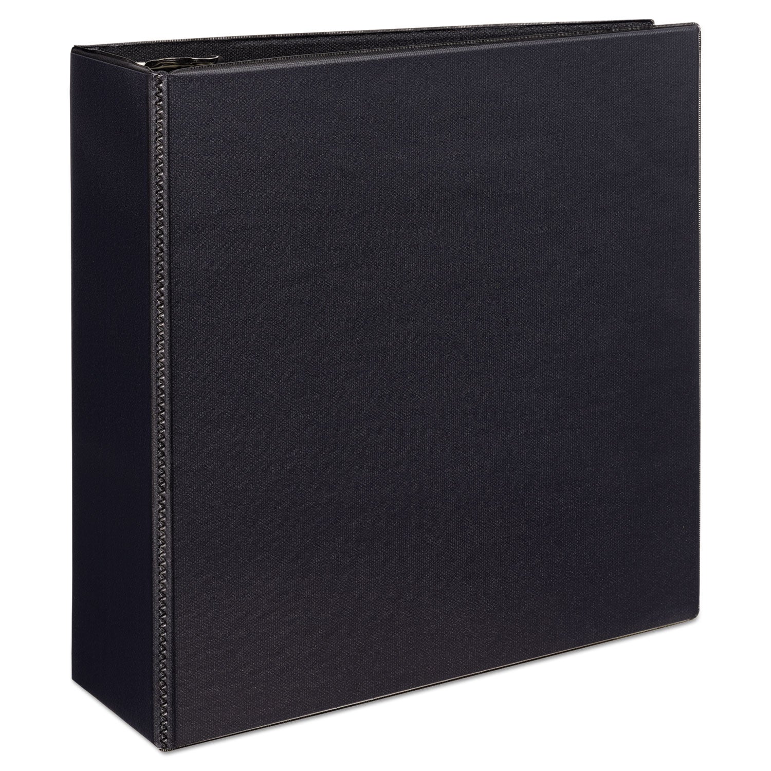 Avery® Durable View Binder With Durahinge And Ezd Rings, 3 Rings, 4" Capacity, 11 X 8.5, Black, (9800)