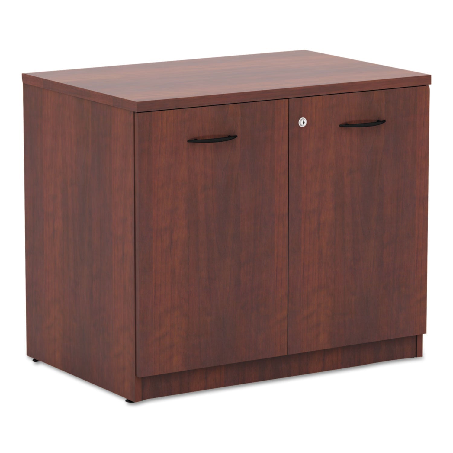 Alera® Alera Valencia Series Storage Cabinet, 34.13w x 22.78d x 29h, Medium Cherry