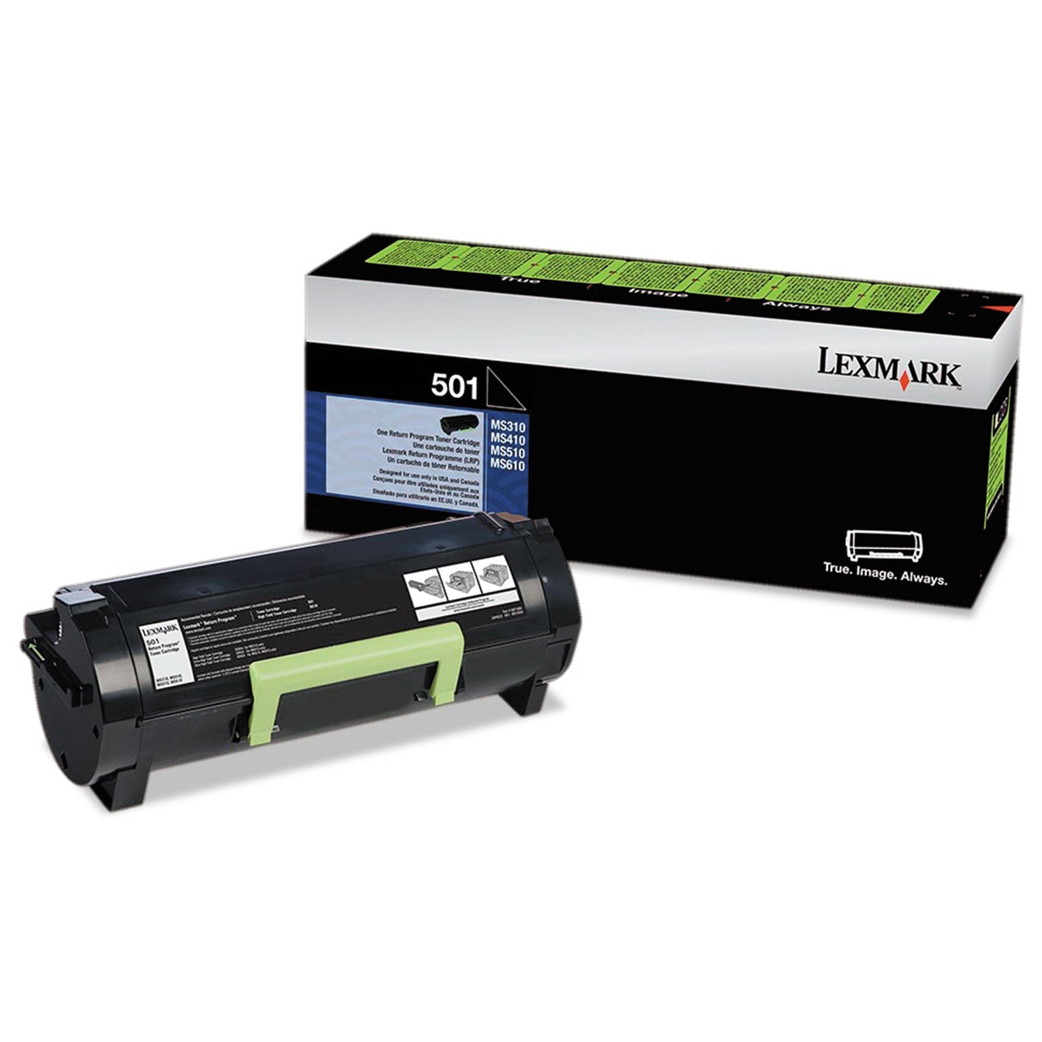 Lexmark 50f1000 Toner | Return Program, Black