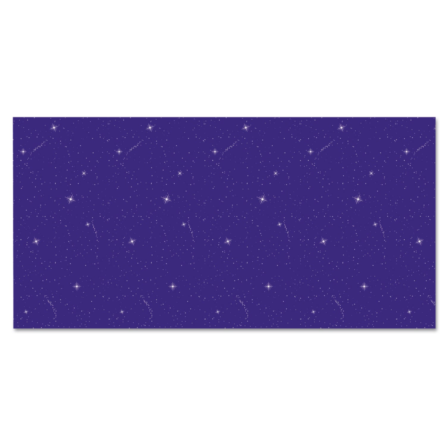 Pacon® Fadeless Designs Bulletin Board Paper, Night Sky, 50 ft x 48", Blue/Silver