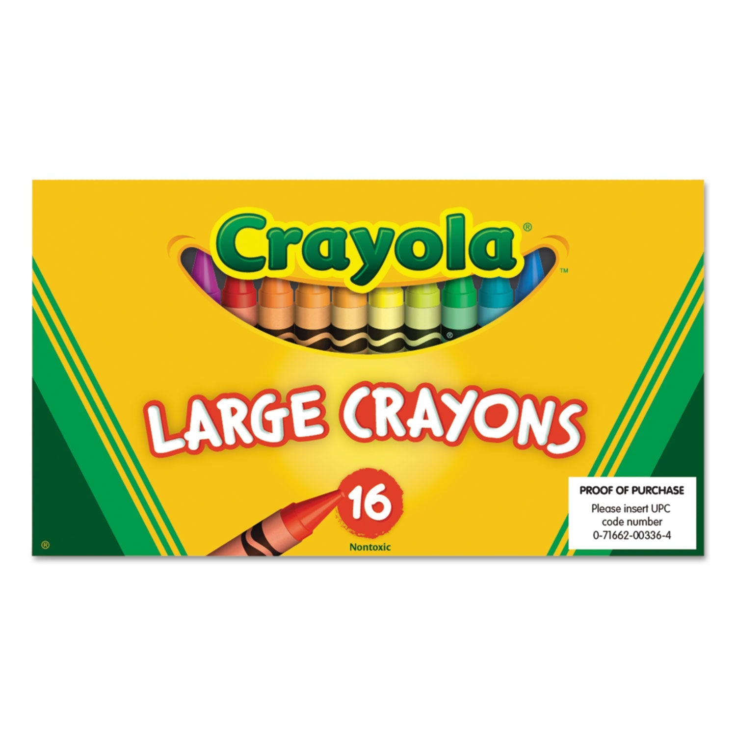 Crayola® Large Crayons | 16-Color Box