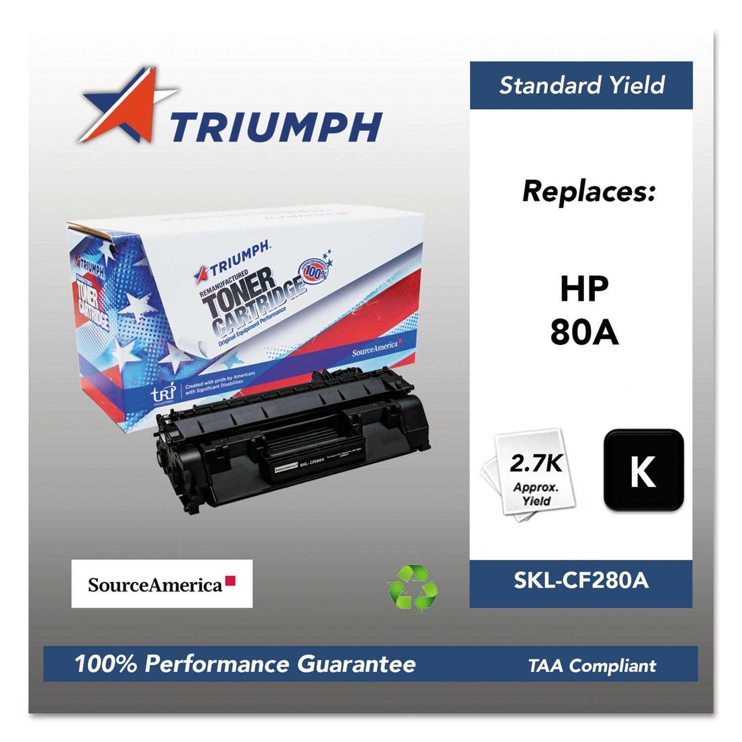 Remanufactured Toner | Triumph™ Cf280a Black