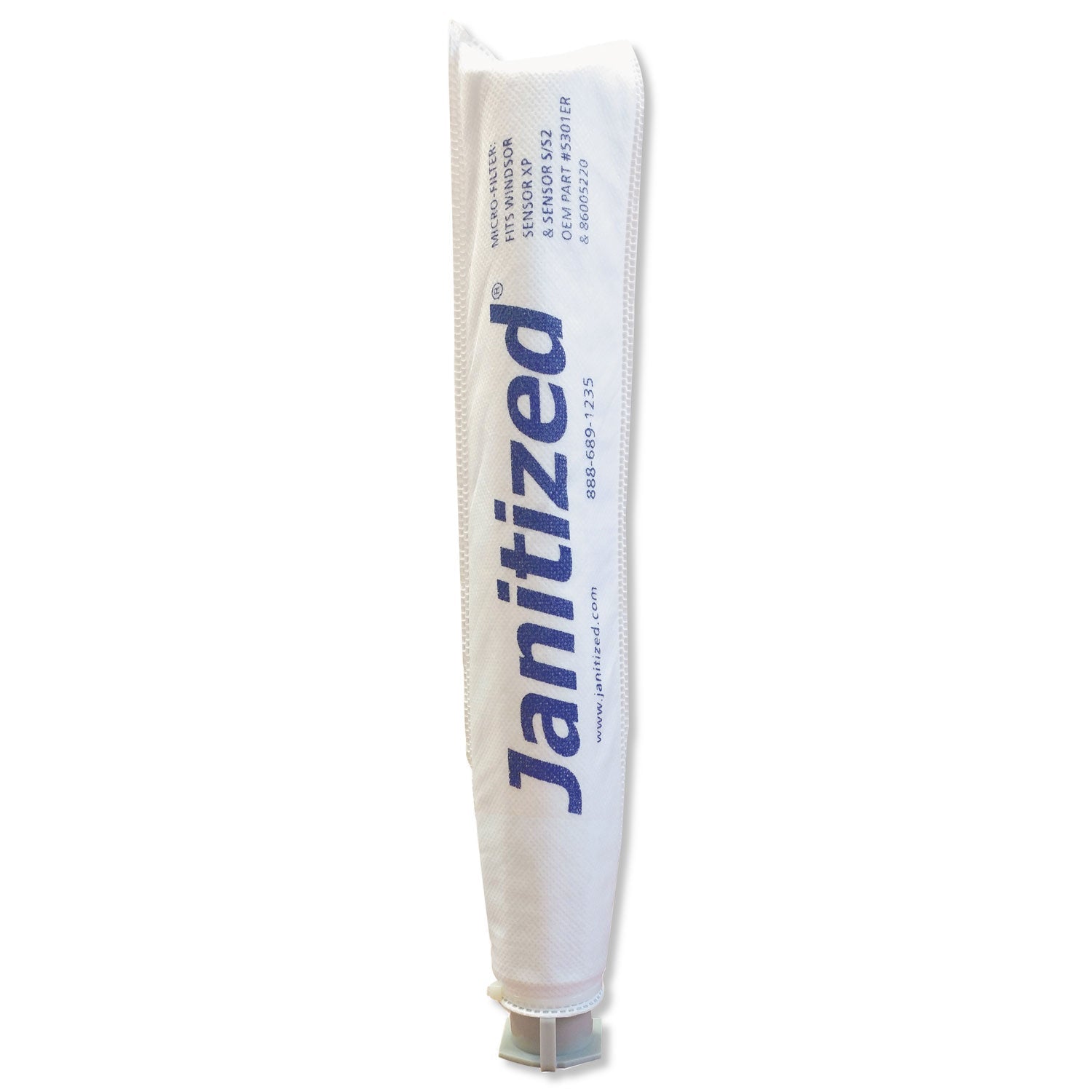 Janitized® Vacuum Micro Filter Designed To Fit Windsor Sensor Xp/s/s2, 25/carton