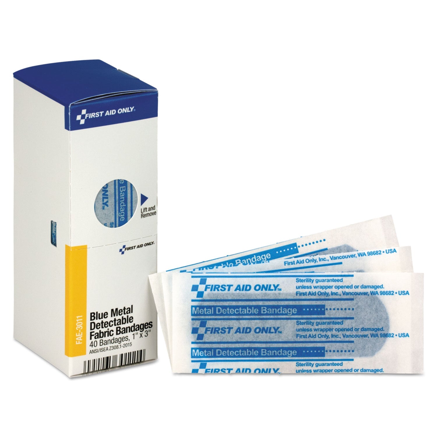 First Aid Cabinet Refill | Blue Metal Bandages