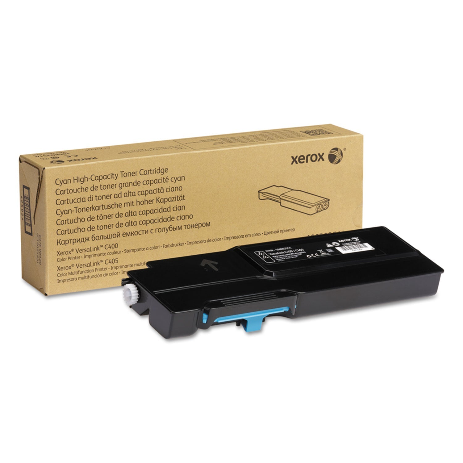 High-Yield Toner | 4,800 Pages | Cyan | Xerox®