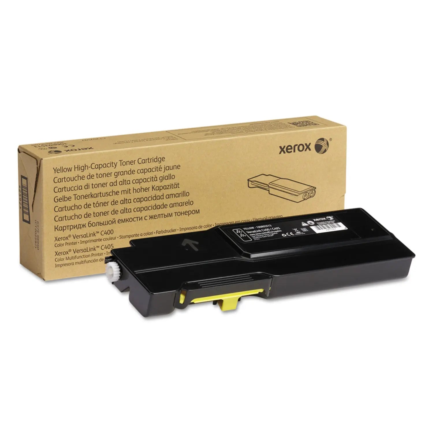 Xerox® 106r03513 High-Yield Toner, 4,800 Page-Yield, Yellow