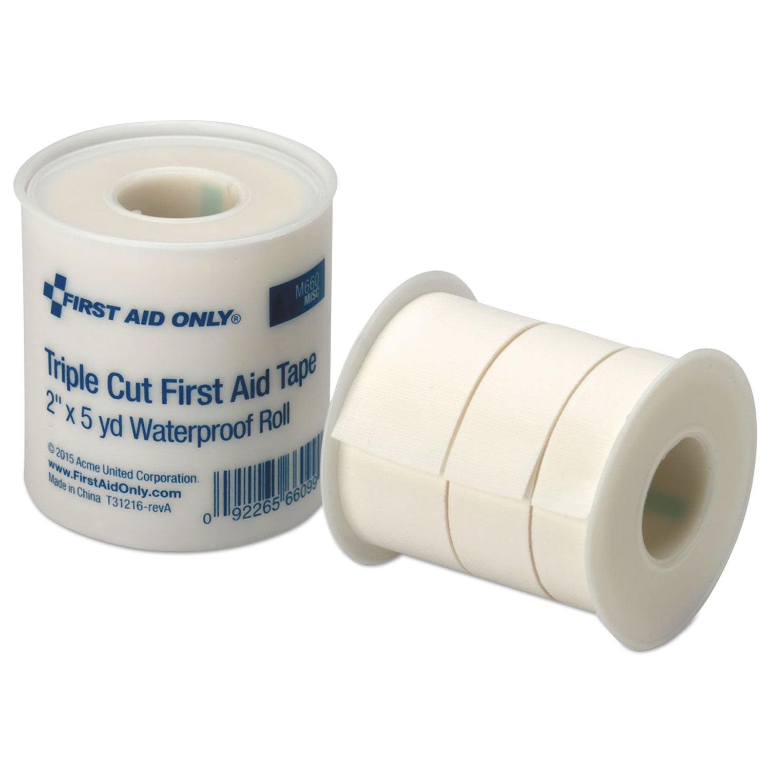 First Aid Cabinet Refill | Triple-Cut Tape Roll