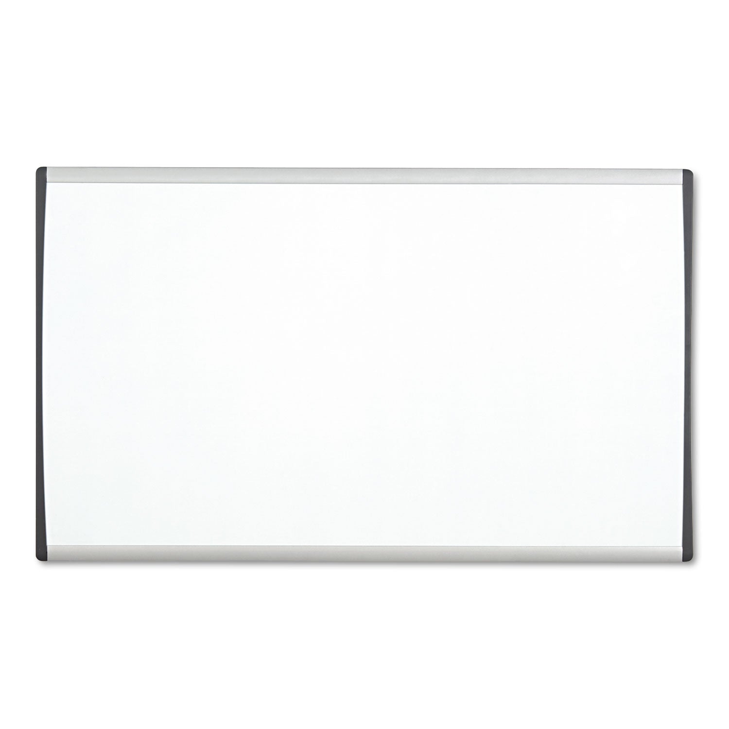 Quartet® ARC Frame Cubicle Board, Magnetic Dry Erase, 24" x 14", White Surface, Satin Aluminum Frame