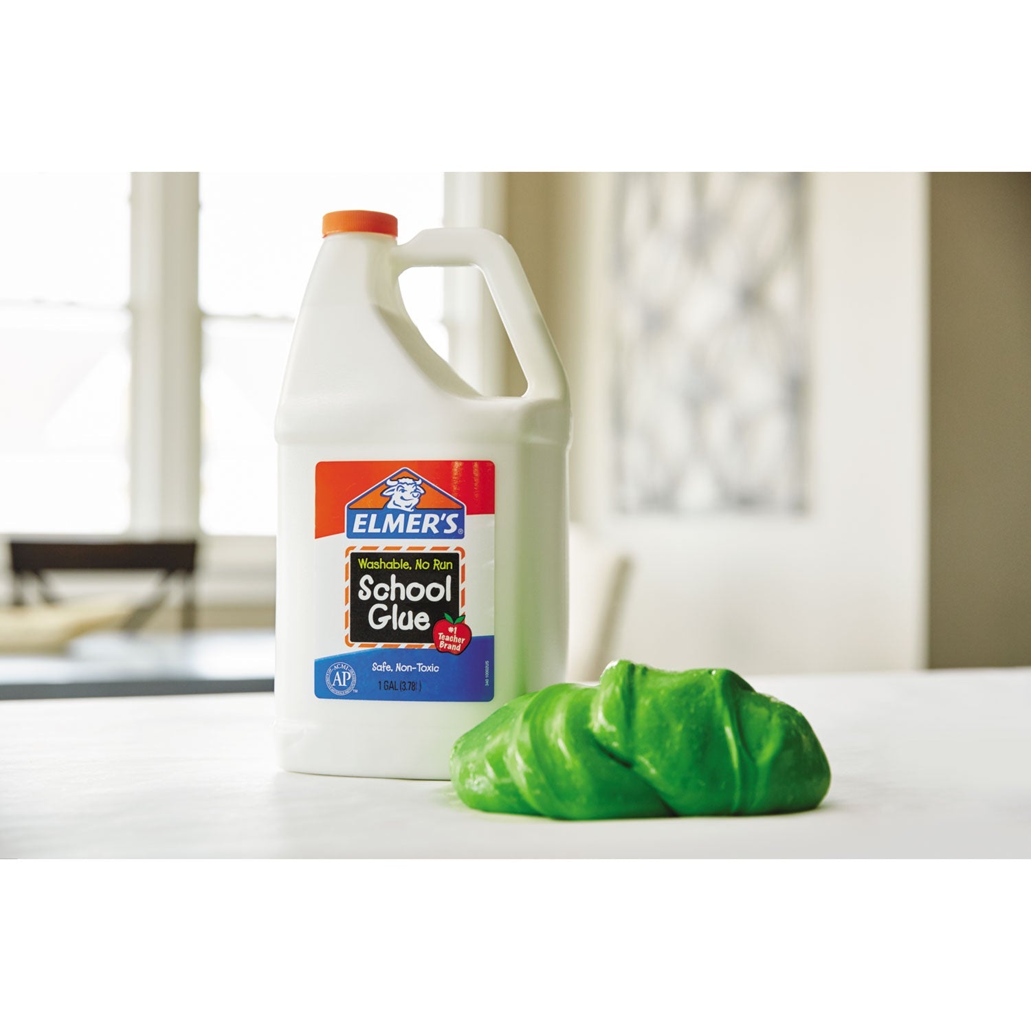 Elmer's® Washable School Glue, 1 Gal, Dries Clear