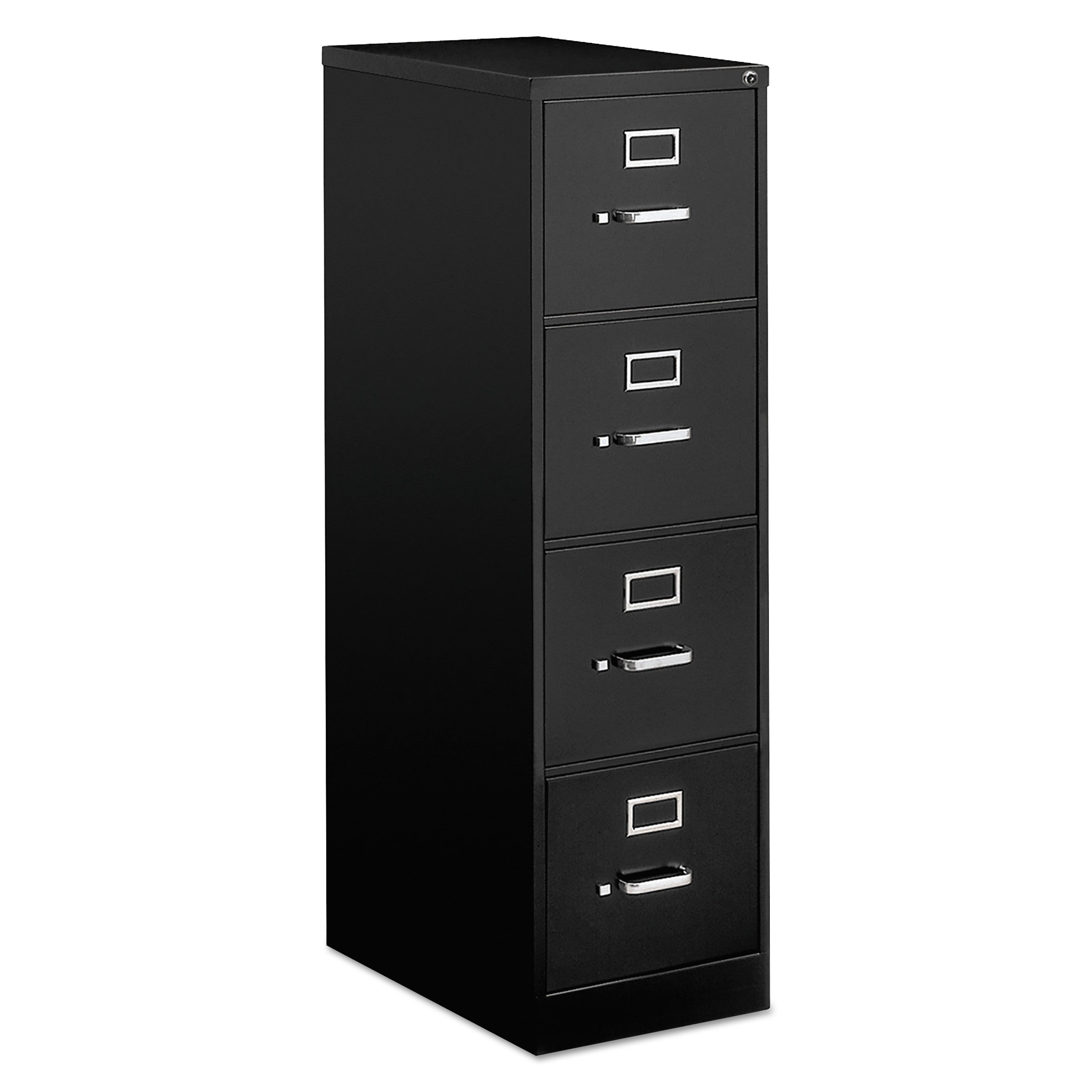 Economy Vertical File | 4-Drawer | Black