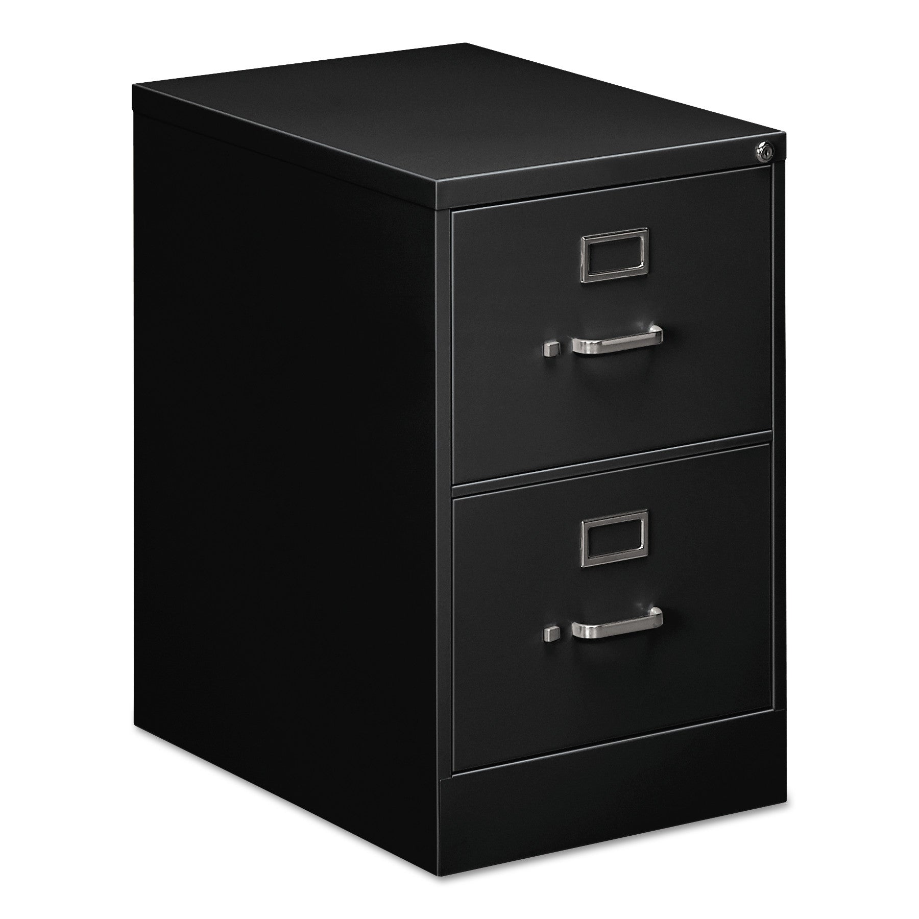 Two-Drawer Economy Vertical File | Legal | Black