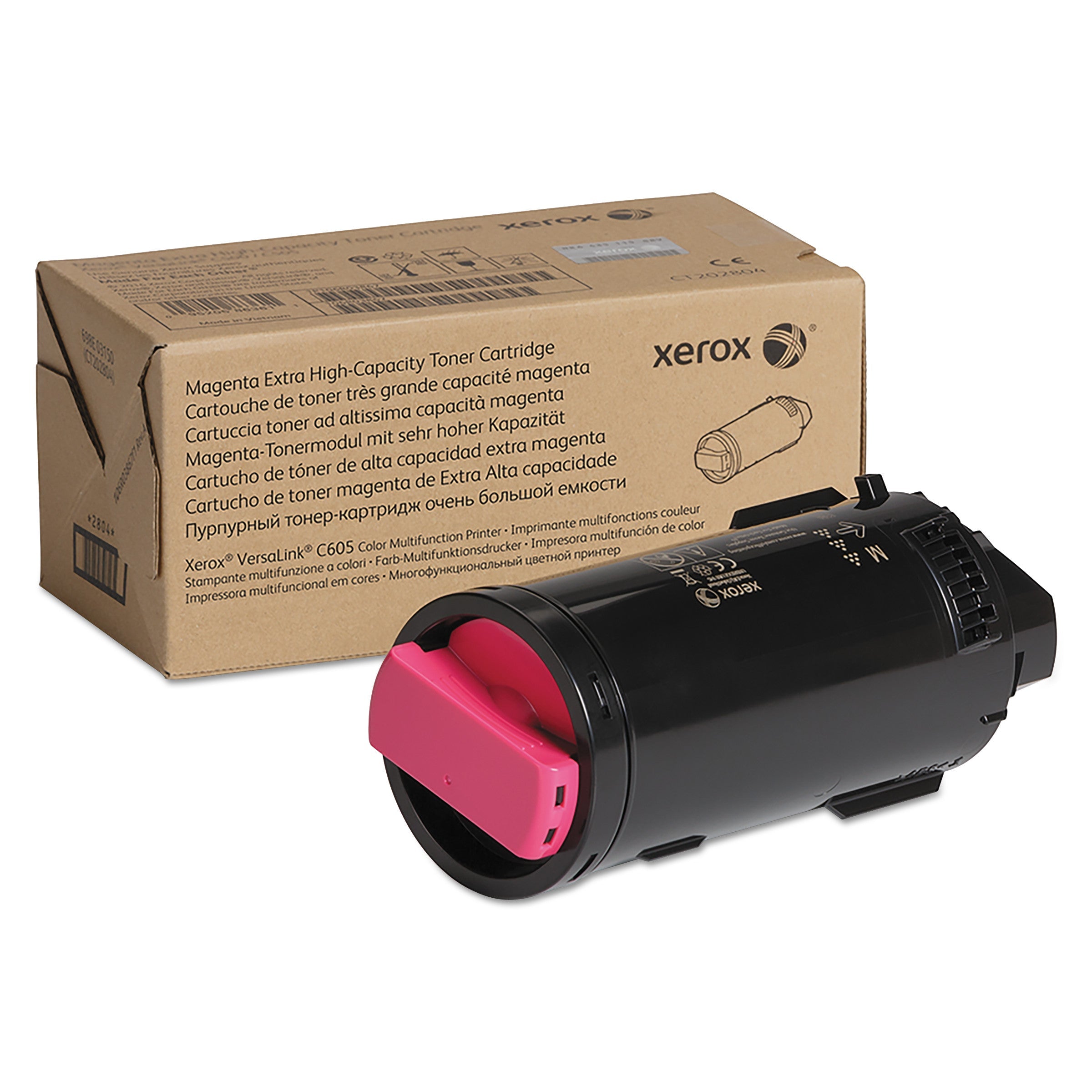 Xerox® 106r03929 Extra High-Yield Toner, 16,800 Page-Yield, Magenta