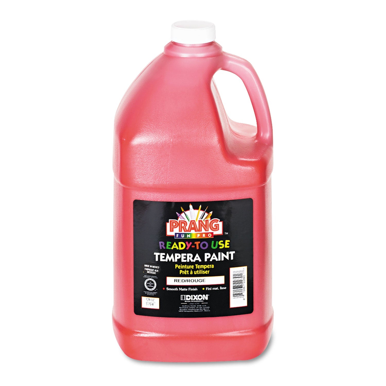 Prang Red Tempera Paint | 1 Gallon Bottle
